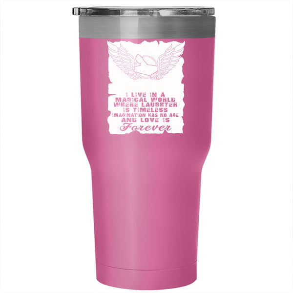 I'm A Postman's Wife Tumbler 30 oz Stainless Steel, Love Is Forever Travel Mug