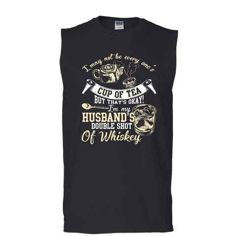 A black t-shirt with the shopify logo