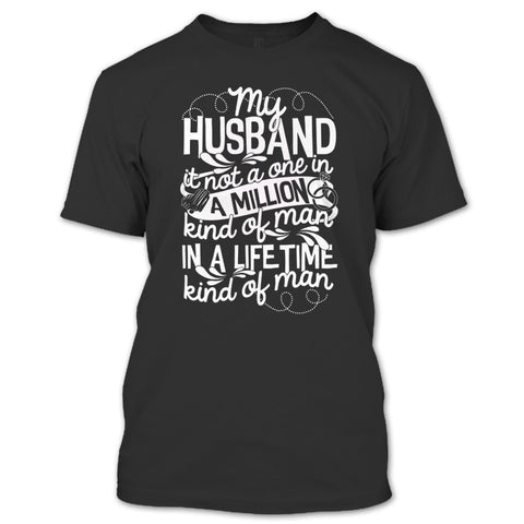 A black t-shirt with the shopify logo