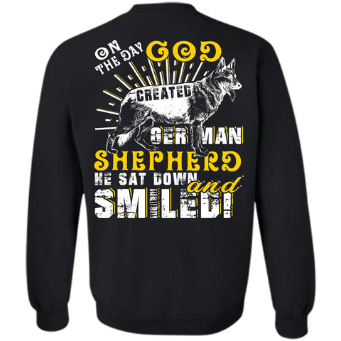 A black t-shirt with the shopify logo