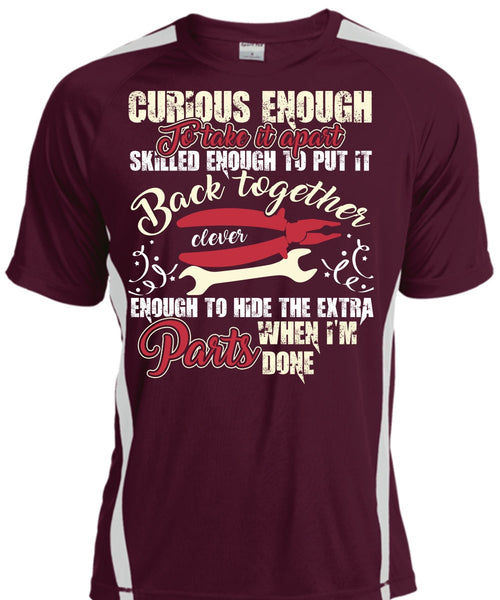 Curious Enough To Take It Apart T Shirt, Being An Electrician T Shirt, Cool Shirt