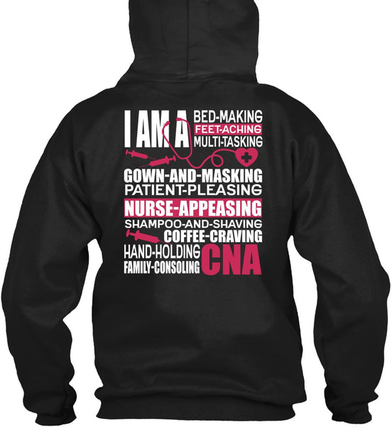 Family Consoling CNA T Shirt, Patient Pleasing T Shirt