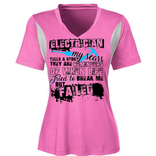 Electrician Tells A Story My Scars T Shirt, I Love Electrician T Shirt, Awesome T-Shirts