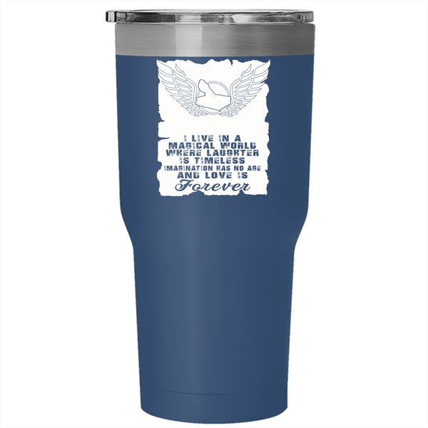 I'm A Postman's Wife Tumbler 30 oz Stainless Steel, Love Is Forever Travel Mug