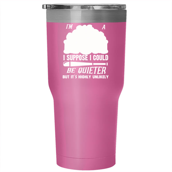 I'm A Softball Mom Tumbler 30 oz Stainless Steel, Gift For Mama Travel Mug