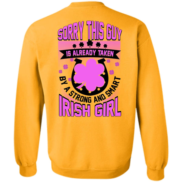 I Love Irish T Shirt, Smart Irish Girl Sweatshirt