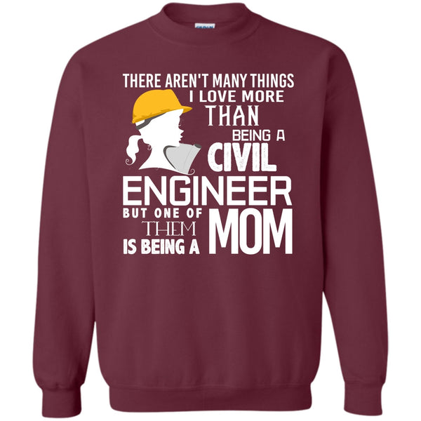 Being A Mom T Shirt, Coolest Engineer Mom Sweatshirt