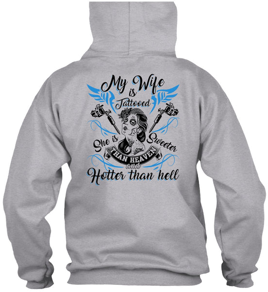 My Wife Is Tattooed T Shirt, I Love Wife T Shirt