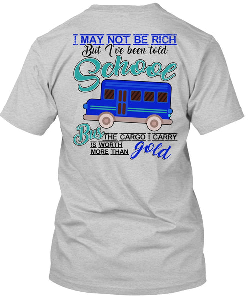 I've Been Told School Bus T Shirt, I Love Bus T Shirt