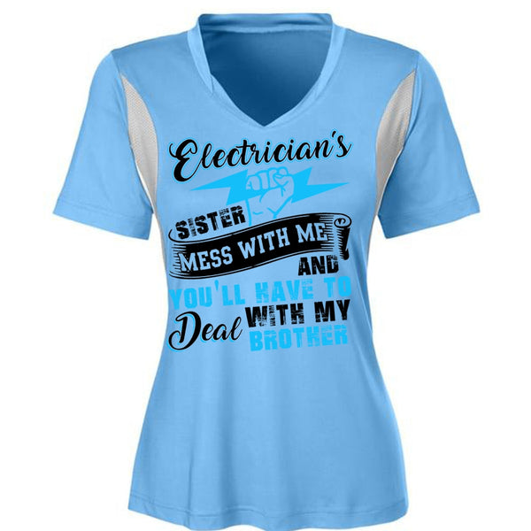 Electrician's Sister T Shirt, I Love Electrician T Shirt, Awesome T-Shirts