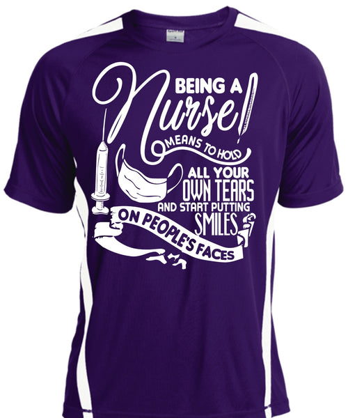Being A Nurse Means To Hold T Shirt, Being A Nurse T Shirt, Cool Shirt