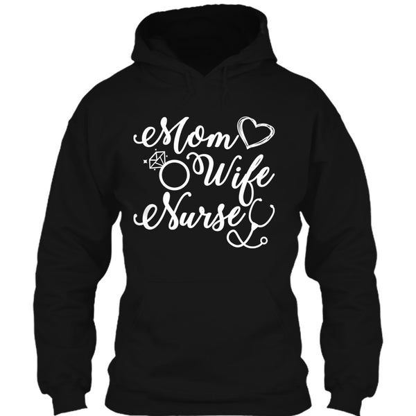 A black t-shirt with the shopify logo