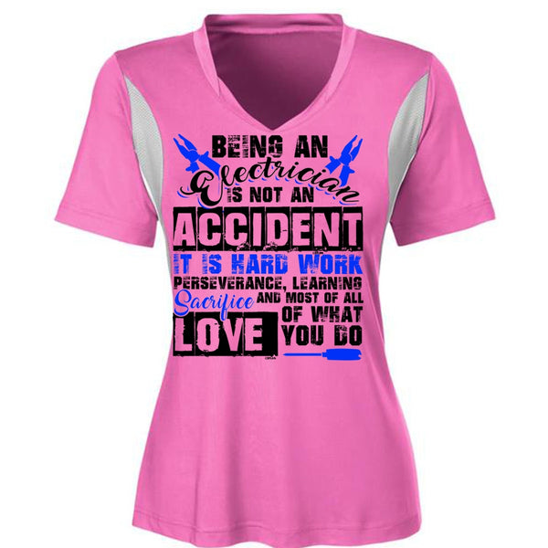 Being An Electrician Is Not An Accident T Shirt, I Love Electrician T Shirt, Awesome T-Shirts