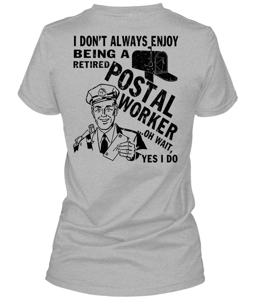 Being A Retired Postal Worker T Shirt, I Love Postman T Shirt