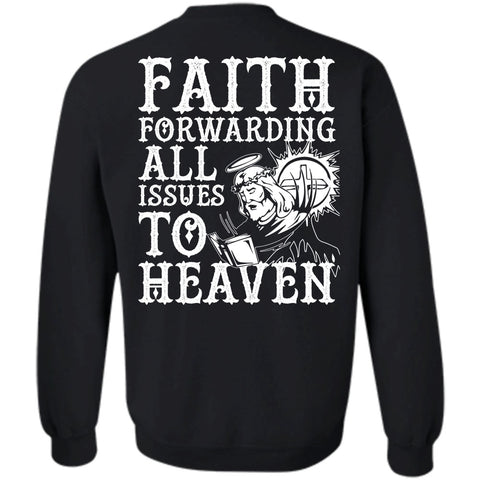 A black t-shirt with the shopify logo