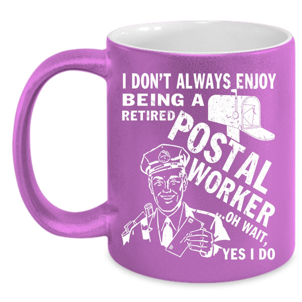 Being A Retired Postal Worker Coffee Mug, Cool Grandpas Coffee Cup