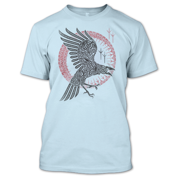 A black t-shirt with the shopify logo