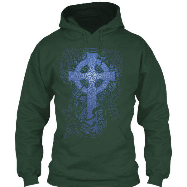 A black t-shirt with the shopify logo