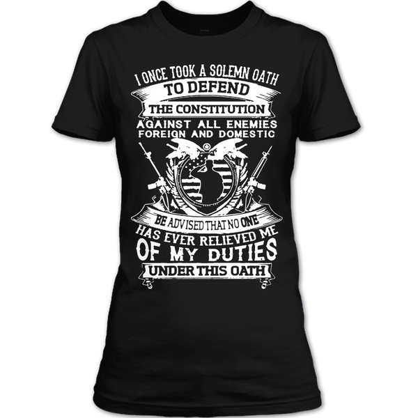 A black t-shirt with the shopify logo