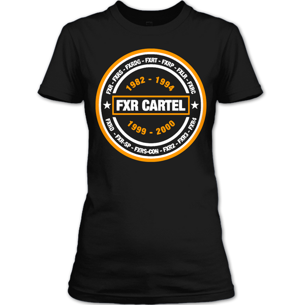 A black t-shirt with the shopify logo
