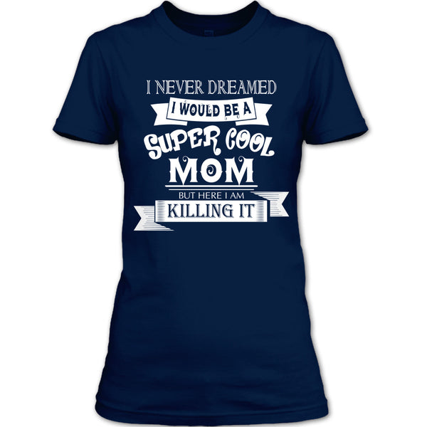 A black t-shirt with the shopify logo