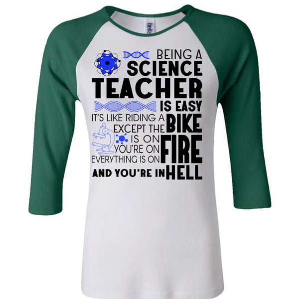 Being A Science Teacher Is Easy T Shirt, Being A Teacher T Shirt, Awesome T-Shirts