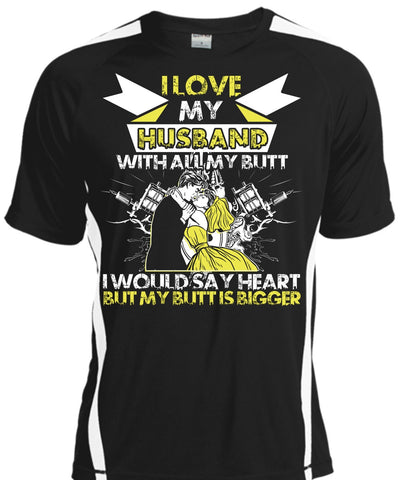 A black t-shirt with the shopify logo