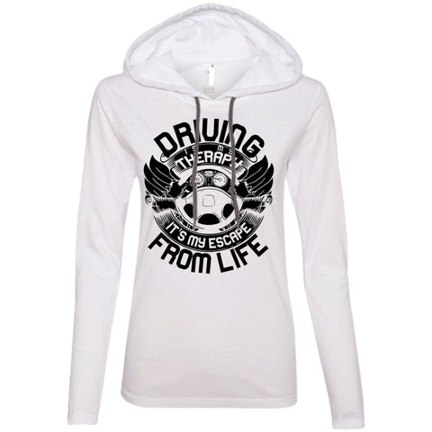 A black t-shirt with the shopify logo