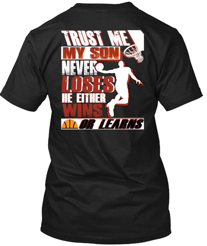 A black t-shirt with the shopify logo