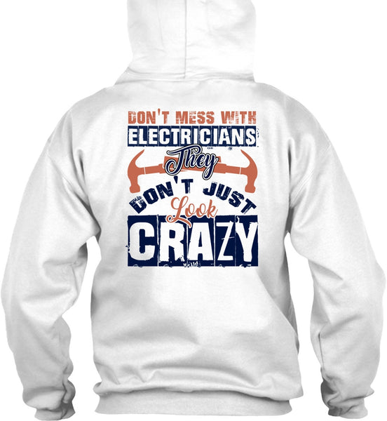 Don't Mess With Electricians T Shirt, I Love Electrician T Shirt