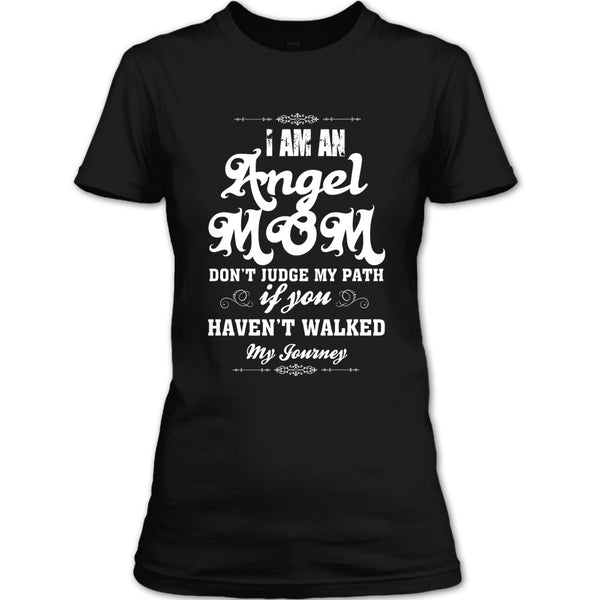 A black t-shirt with the shopify logo