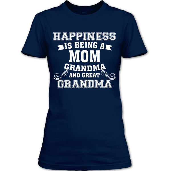 A black t-shirt with the shopify logo