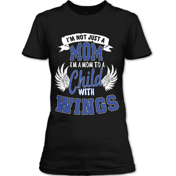 A black t-shirt with the shopify logo