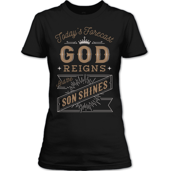 A black t-shirt with the shopify logo