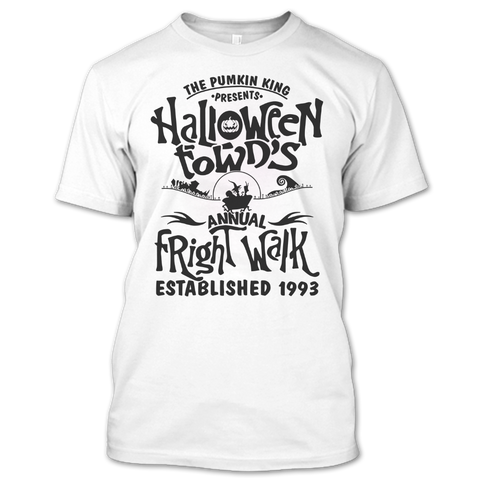 A black t-shirt with the shopify logo