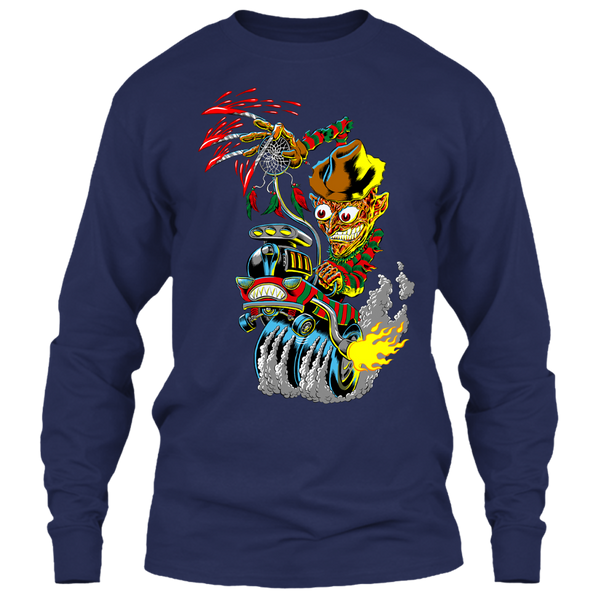 A black t-shirt with the shopify logo