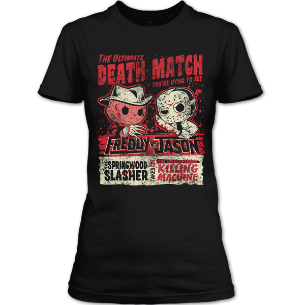 A black t-shirt with the shopify logo