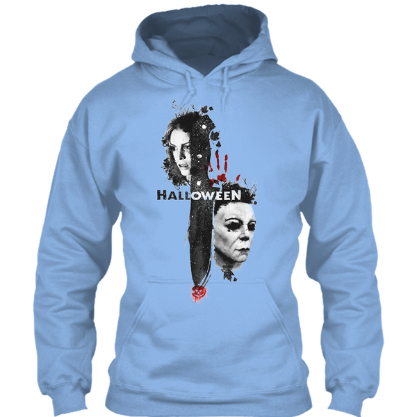 A black t-shirt with the shopify logo