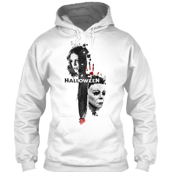 A black t-shirt with the shopify logo