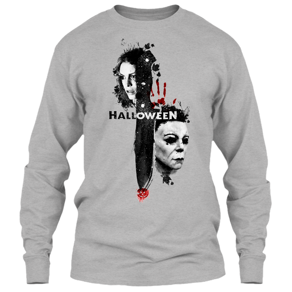 A black t-shirt with the shopify logo