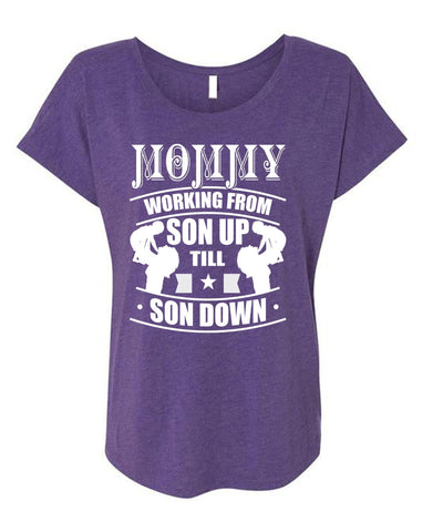 A black t-shirt with the shopify logo