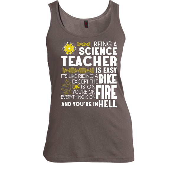 Being A Science Teacher T Shirt, It’s Like Riding A Bike T Shirt, Cool T Shirt