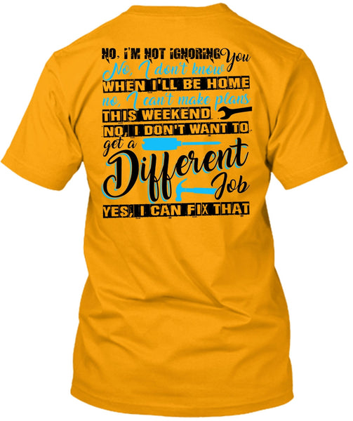 I Can Fix That T Shirt, I Love Electrician T Shirt