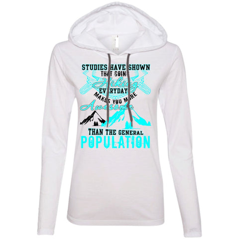 A black t-shirt with the shopify logo