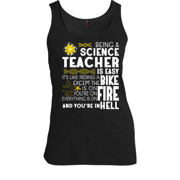 Being A Science Teacher T Shirt, It’s Like Riding A Bike T Shirt, Cool T Shirt