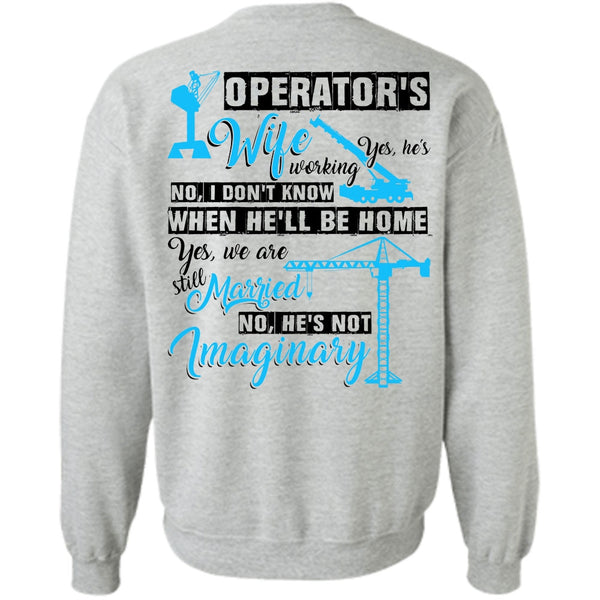 I Love Wife T Shirt, Operator's Wife Sweatshirt