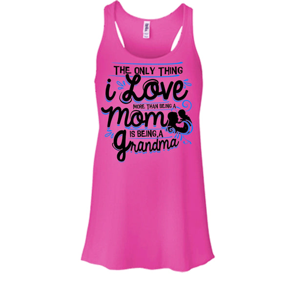 Being A Mom T Shirt, Coolest Grandma Tank Top