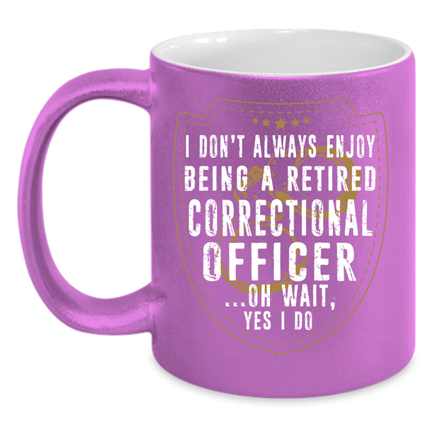 Being A Retired Correctional Officer Coffee Mug, Cool Grandparent Coffee Cup