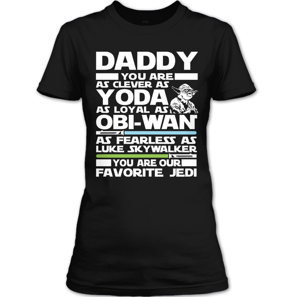 A black t-shirt with the shopify logo