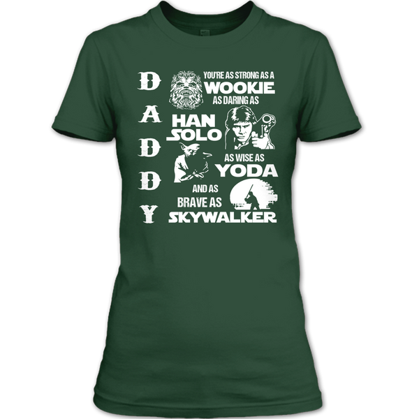 A black t-shirt with the shopify logo